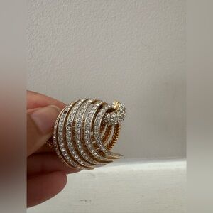 Vintage 50s Marcel Boucher Gold-plated Brooch